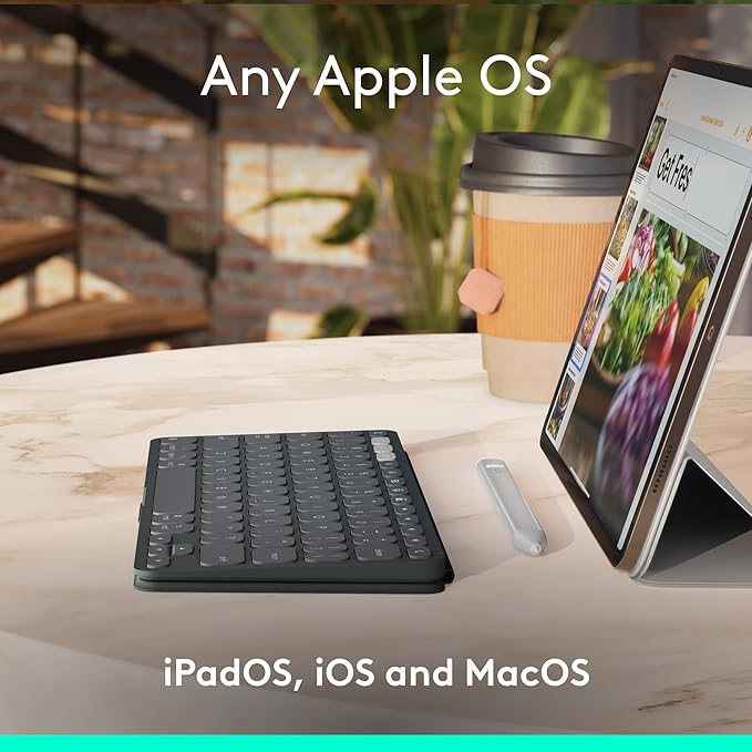Logitech Keys-to-GO 2 Portable Wireless iPad Keyboard
