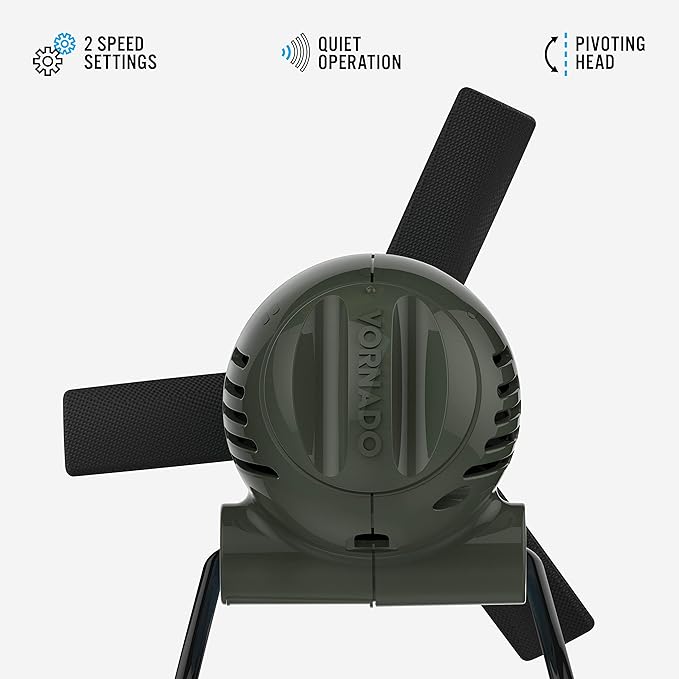 Vornado Zippi Small Personal Fan, Foldable Cooling