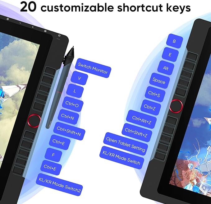 XPPen Artist 24 Pro 2.5K QHD Drawing Tablet