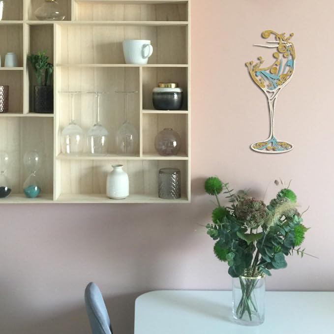 Oubasa Metal Wall Art for Kitchen