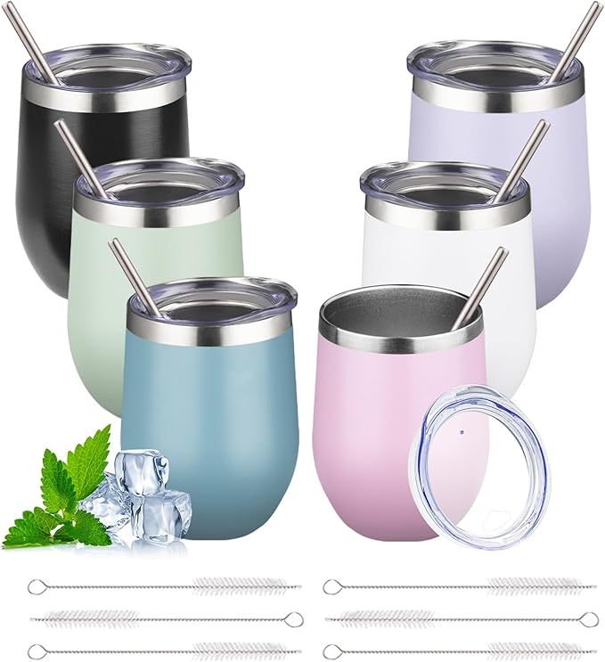 12oz Stemless Wine Tumbler