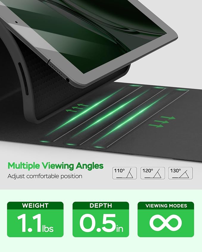Keyboard Case for iPad 9th 8th 7th Generation 10.2"