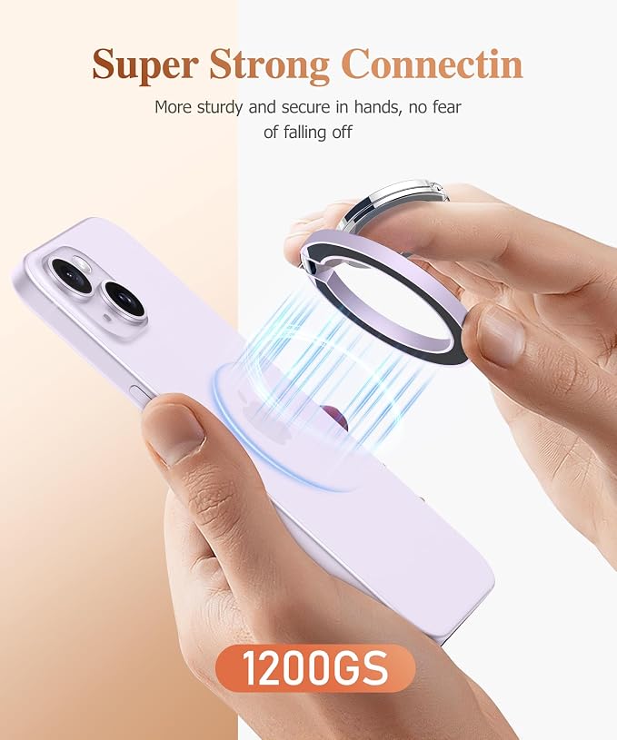 GVIEWIN Magnetic Phone Ring Holder, Compatible