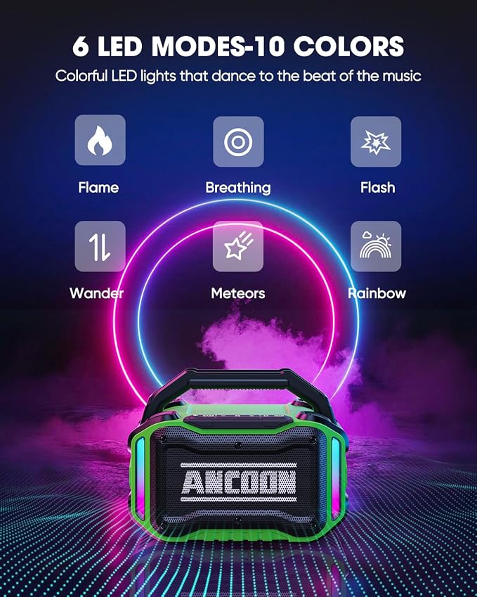 Speakers Bluetooth Wireless: 80W Loud Speaker