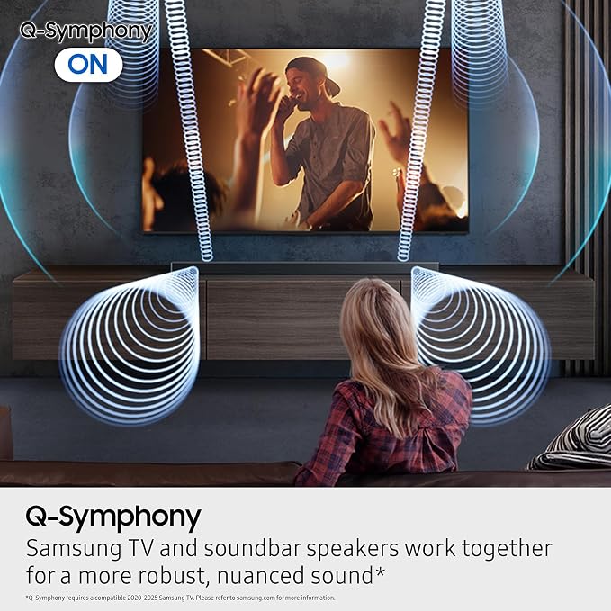 Samsung Q-Series Soundbar HW Q600F 3.1.2 ch Subwoofer SpaceFit Sound Pro