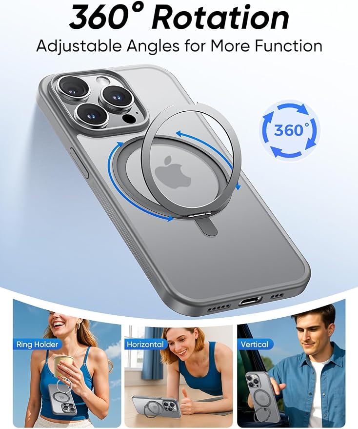 MAGIC JOHN 360° Rotatable Magnetic Invisible Stand