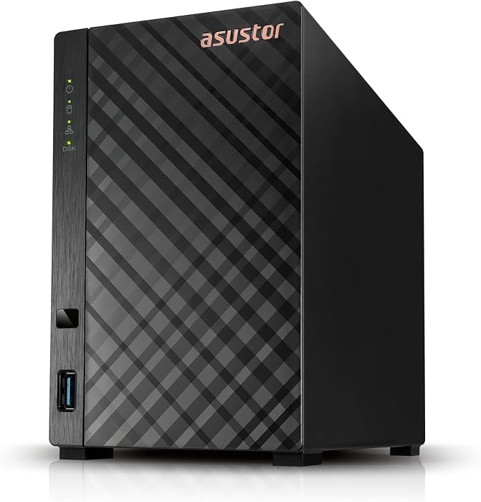 Asustor Drivestor 2 Lite AS1102TL, 2 Bay NAS, 1.7GHz Quad Core, 1GbE Port