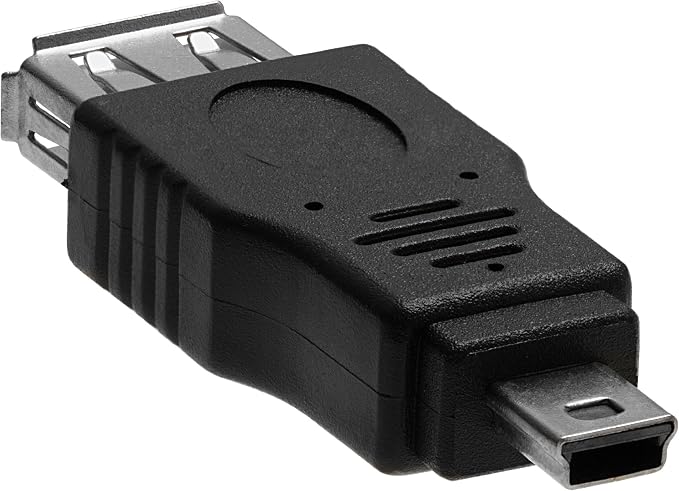 Cmple - [10 Pack Mini USB to USB Adapter Standard USB 2.0 A Female Jack to Mini