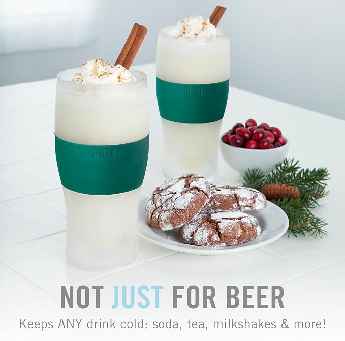 Host Freeze, Frozen Mugs, Freezable Pint Set, Beer Keep Your Drinks Cold