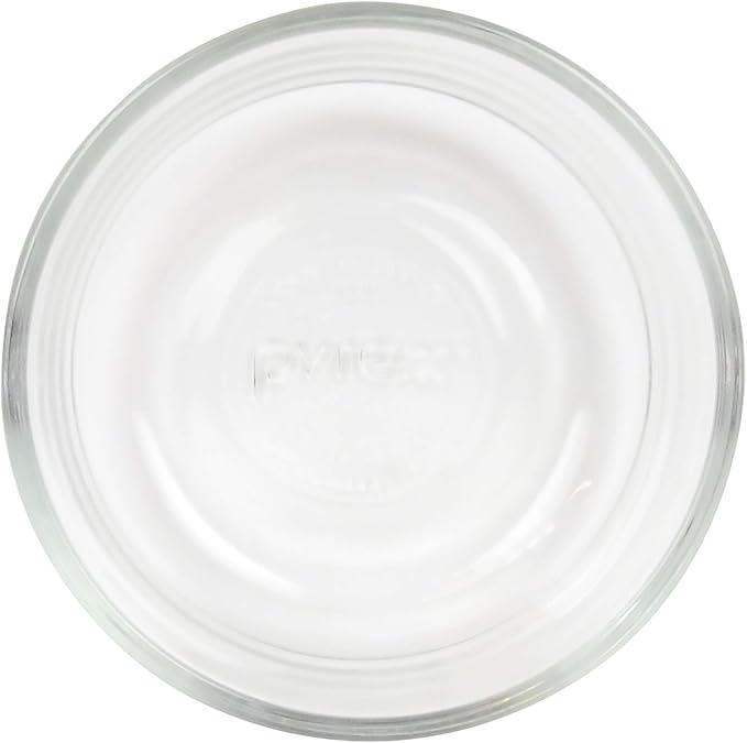 Pyrex 7202 1-Cup Bowls & 7202-PC Sour Cream Lids