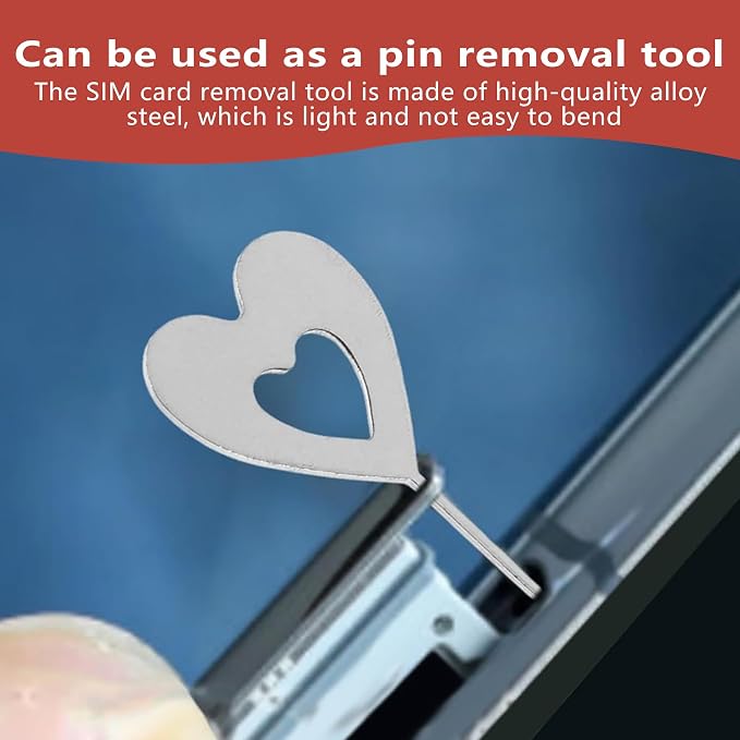 SIM Card Tool Kit with Eject Pins 16 Pcs Tray Openers Needle Ejector
