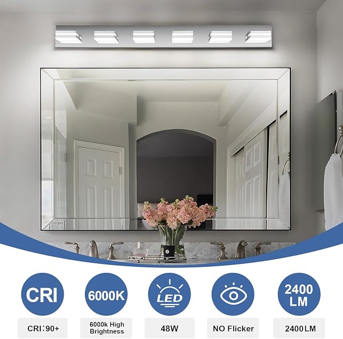 Modern LED Bathroom Lights Fixtures