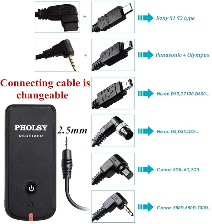 PHOLSY Camera Timer Remote Control