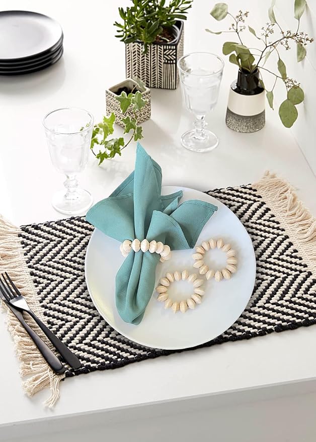 Napkin Rings Set of 6