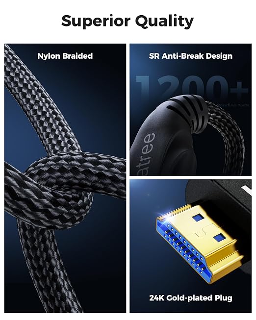 Short HDMI Cable 1.5FT/0.5M