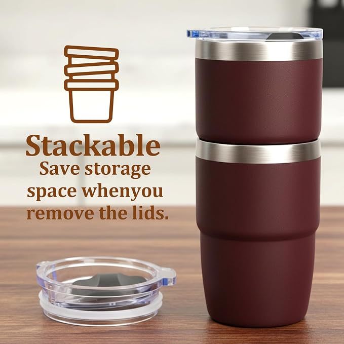 Zenbo 8 oz Stackable Espresso/Coffee Cups