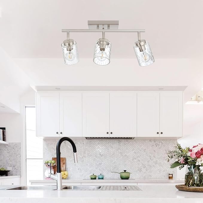 Track Ceiling Lighting, 3 Light Vanity Lights