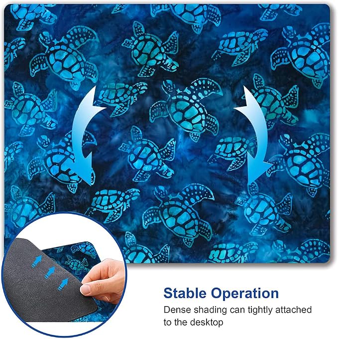 Mouse Pad, Animal Mouse Pad Custom Design, Square Waterproof Mouse Pad Non-Slip