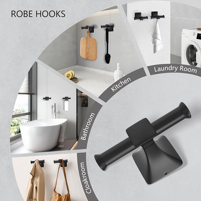 5 Piece Bathroom Hardware Accessories Set