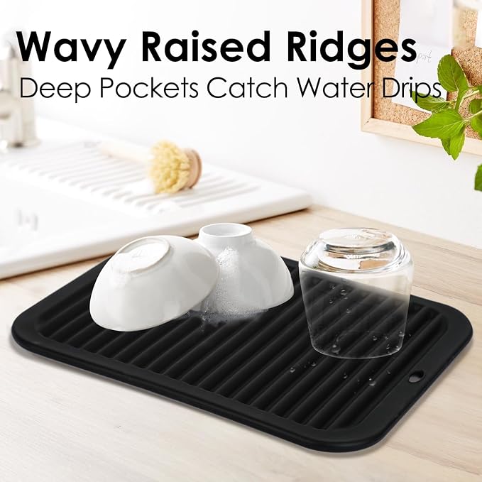 Silicone Trivets for Hot Pots and Pans, 3 Pack Heat Resistant Pot Holders for