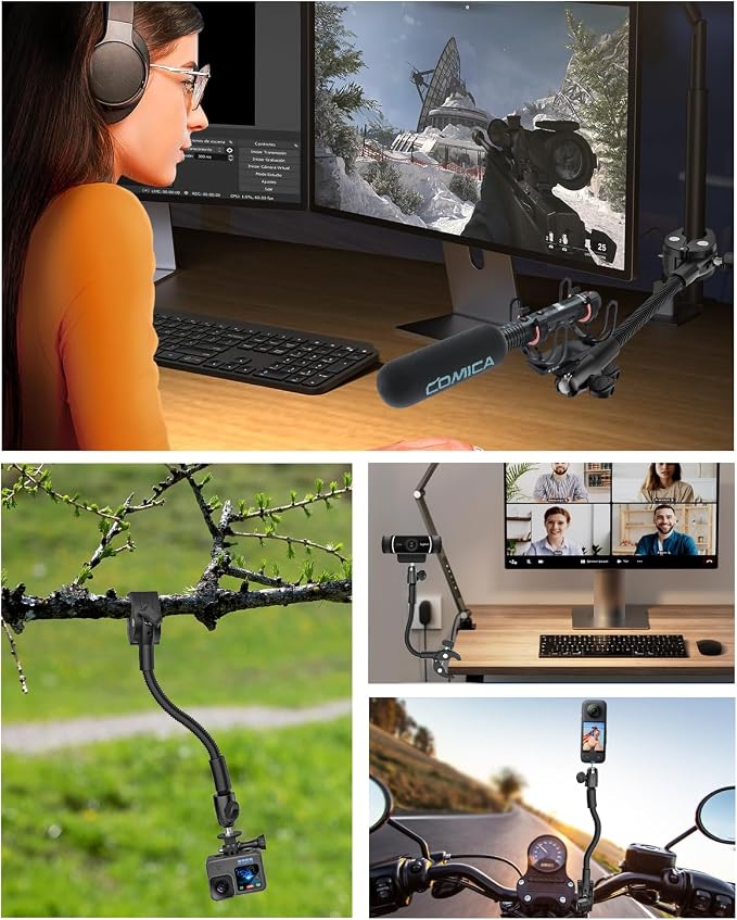 Gooseneck Clamp Camera Mount