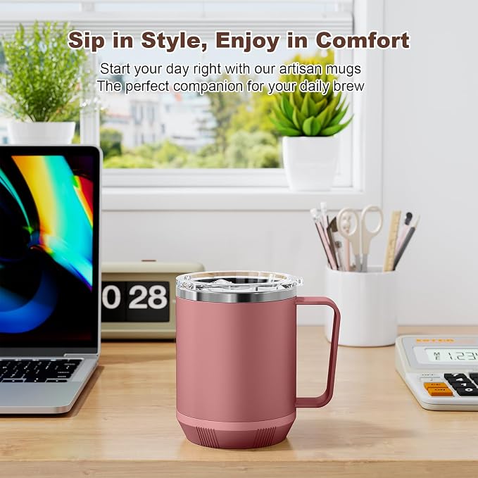 Felibeaco 16oz Heated Coffee Mug