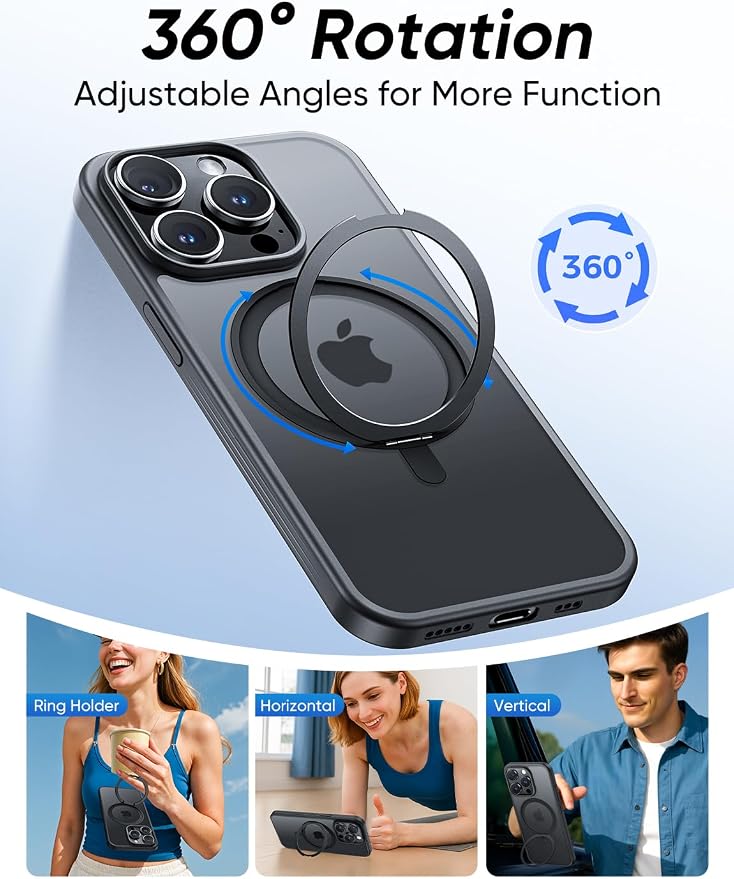 MAGIC JOHN 360° Rotatable Magnetic Invisible Stand
