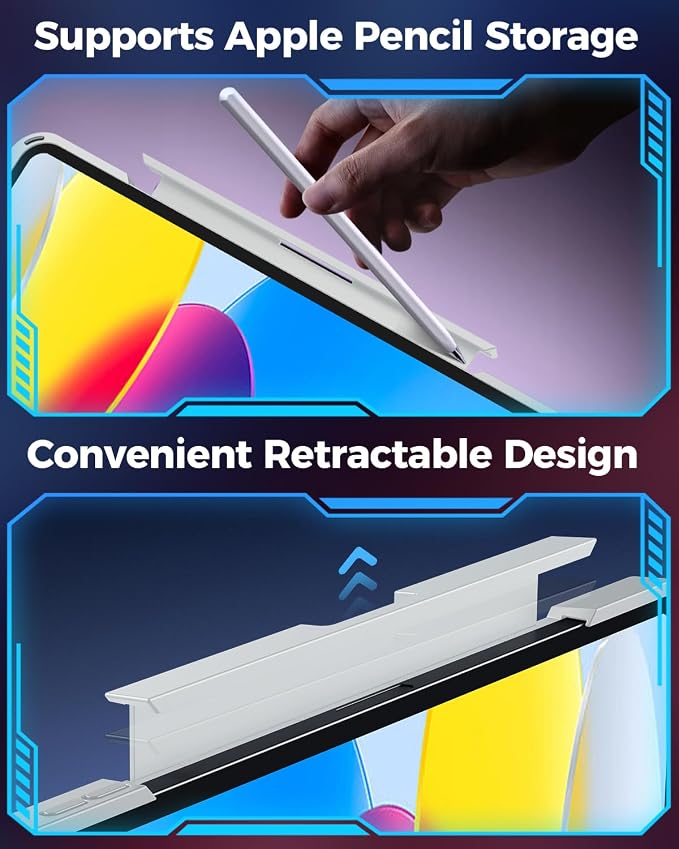 SIBEITU Keyboard Case for iPad A16 11th Gen 11" 2025 & 10th Gen 10.9" 2022