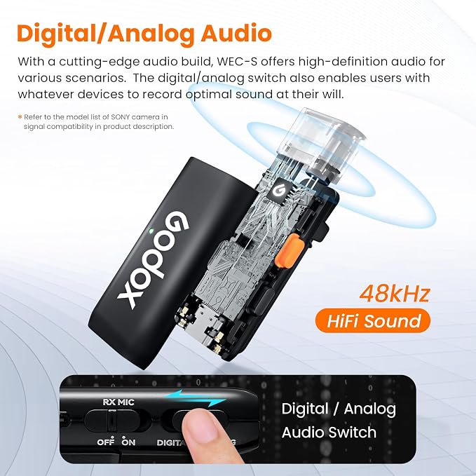 GODOX WEC KIT2 Wireless Microphone