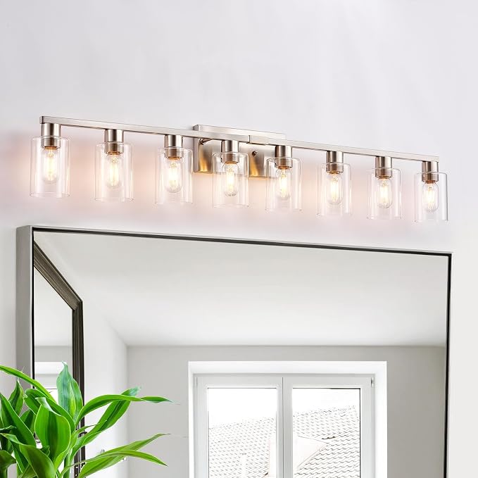 8 Light Bathroom Vanity Light