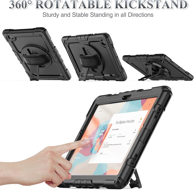 SEYMAC stock Case for Samsung Galaxy Tab A8 10.5'', Full-Body Drop Protection