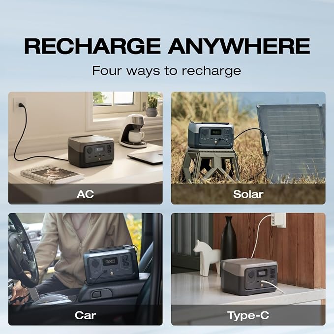 EF ECOFLOW Portable Power Station RIVER 2