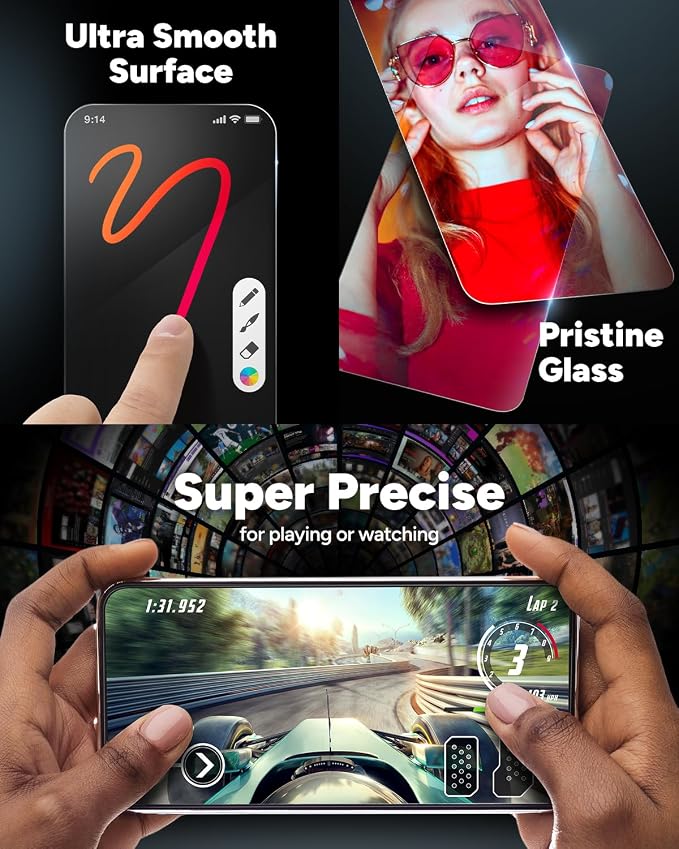 ZAGG InvisibleShield Glass Elite Privacy iPhone 15 Plus Screen Protector