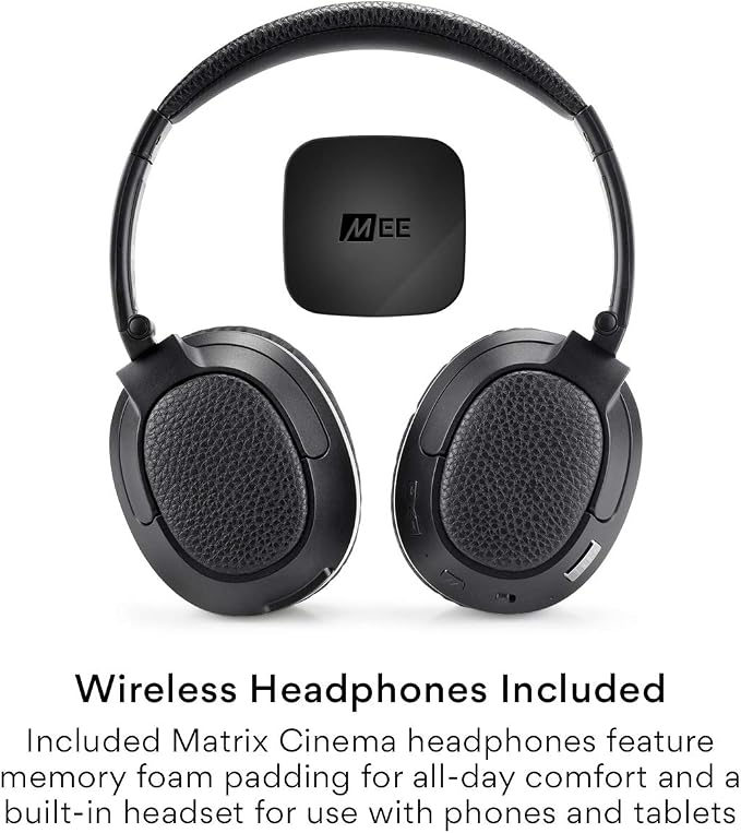 MEE audio Connect T1CMA Bluetooth Over-Ear Wireless Headphones Headset