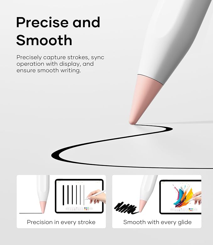 Replacement Pencil Tips for Apple Pencil Pro, Pen Tips for Apple Pencil 2nd