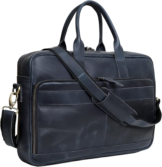 VC VINTAGE COUTURE Leather briefcase bag