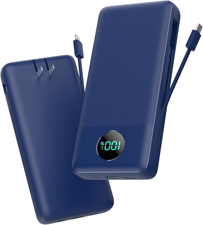 Portable Charger 33800mAh USB C Power Bank
