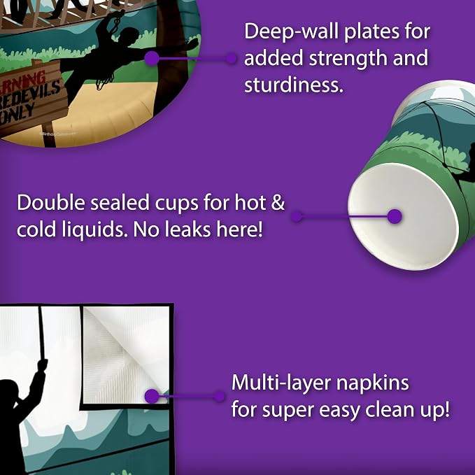 Zip Line Birthday Party Supplies