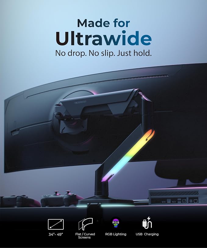 Heavy Duty Ultrawide Monitor Arm