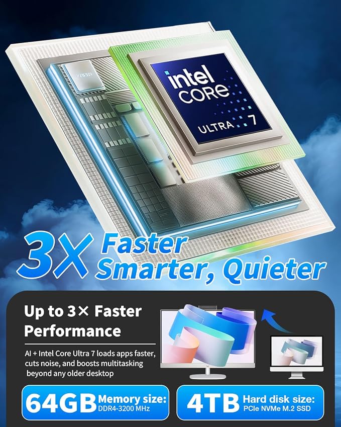 HP 27" All-in-One Desktop Computer