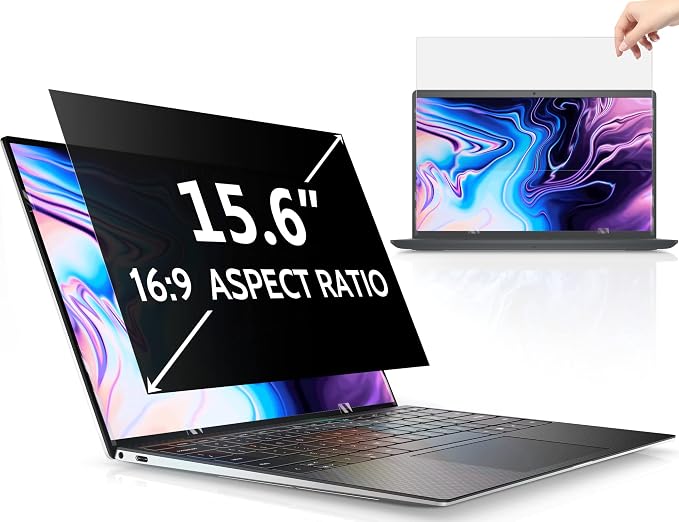 15.6 Inch Laptop Privacy Screen Compatible