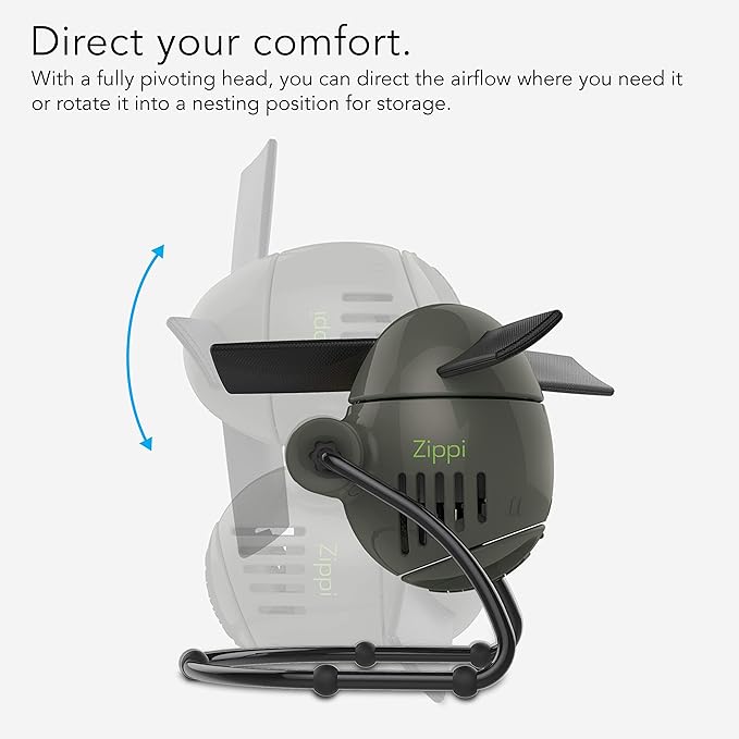 Vornado Zippi Small Personal Fan, Foldable Cooling