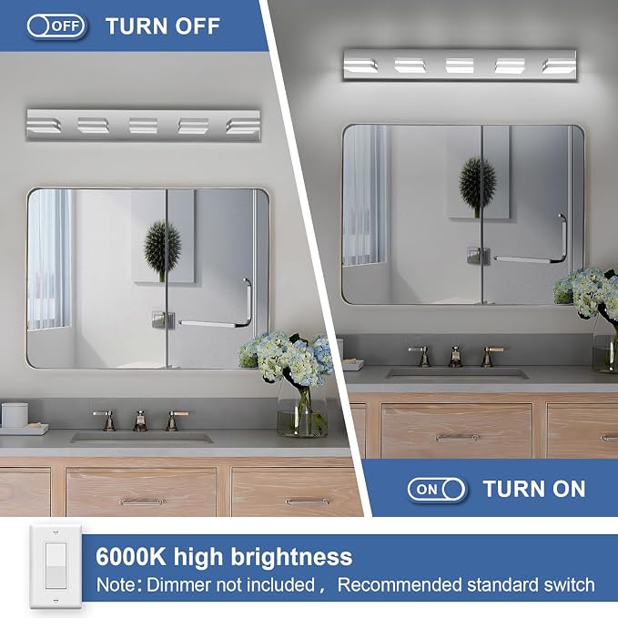 Modern LED Bathroom Lights Fixtures