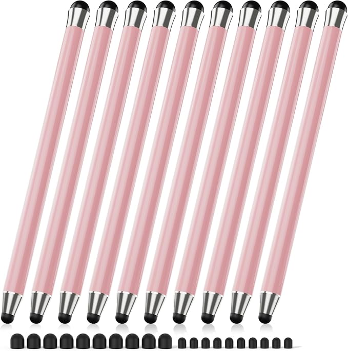 Stylus Pen for Touchscreen 10Pcs, 2-in-1 High Sensitivity & Precision Stylists