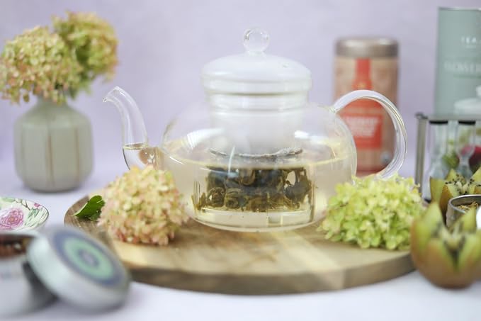 Teabloom Heatproof Glass Teapot Set