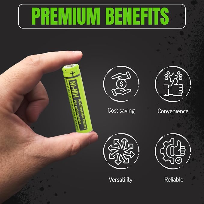 RocketBus 2 BK-40AAABU Replacement 1.2V 400mAh Battery Packs