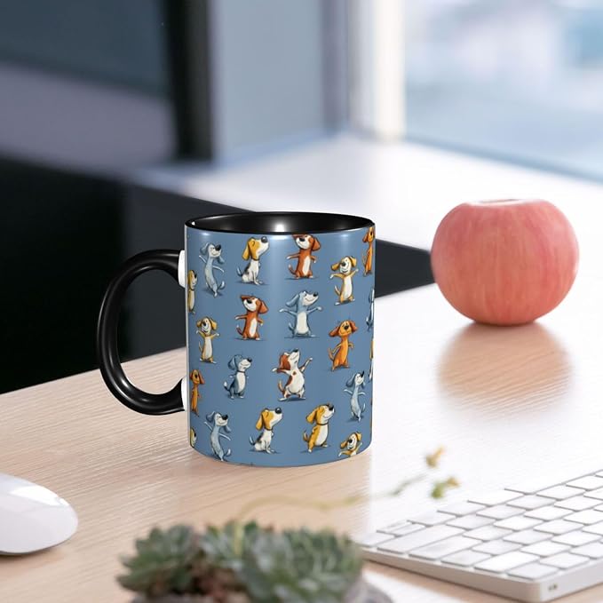 Yrebyou Dogs Coffee Mug 11oz Ceramic Cup