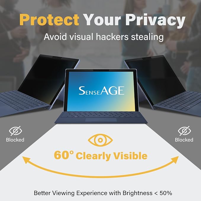 SenseAGE Magnetic Privacy Screen Protector