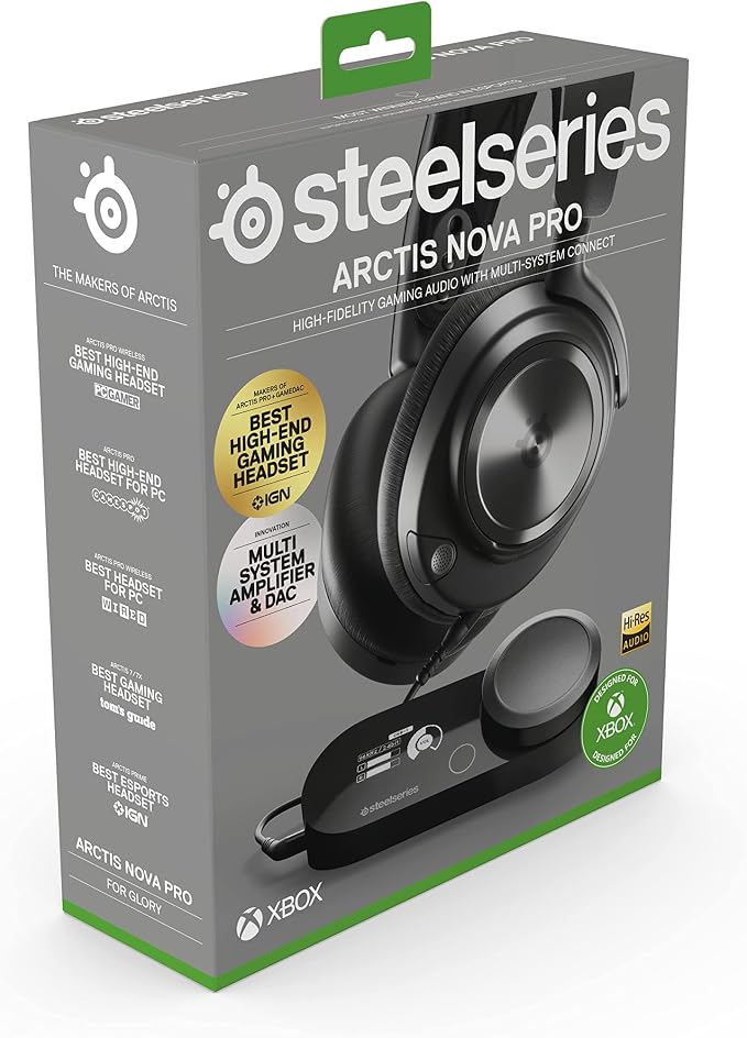 SteelSeries Arctis Nova Pro Wireless Xbox Multi-System Gaming Headset