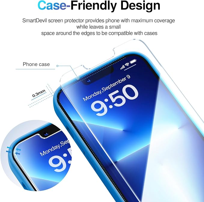 SMARTDEVIL 2 Pack Screen Protector
